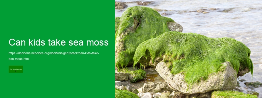 are sea moss gummies good for you